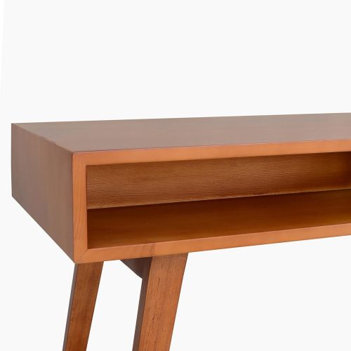  Porthos Home Mid-Century Mansfield Coffee Table, Natural