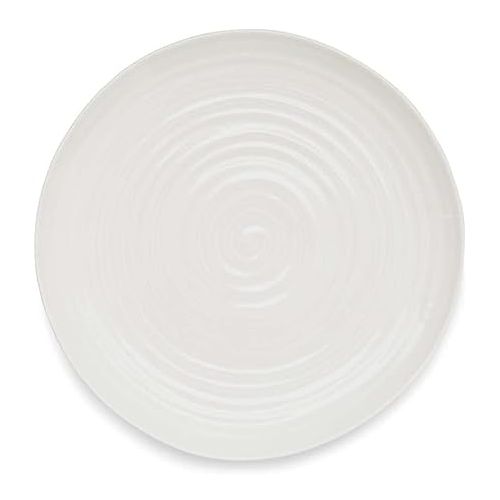  Portmeirion Sophie Conran White Mini Cake Stand | 6.5 Inch Cupcake Stand for Dessert Display at Weddings and Birthday Parties | Made from Fine Porcelain