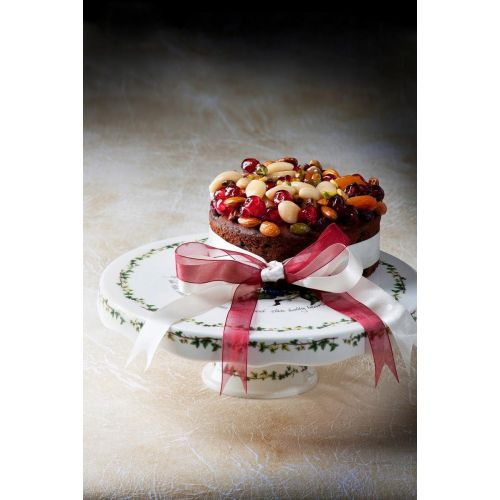  PORTMEIRION THE HOLLY & THE IVY Footed Cake Stand