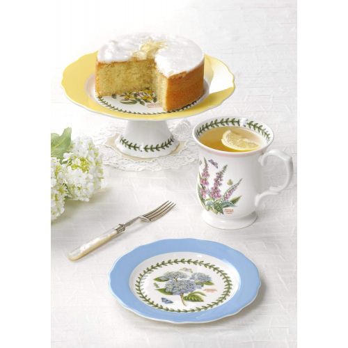  Portmeirion Botanic Garden Terrace- Scalloped Edge Footed Cake Plate-Medium