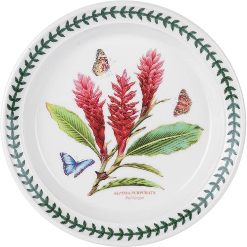  Portmeirion Exotic Botanic Garden Salad Plate Set with 6 Assorted Motifs