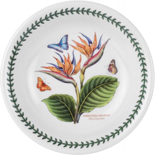  Portmeirion Exotic Botanic Garden Pasta Bowl, Set with 6 Assorted Motifs