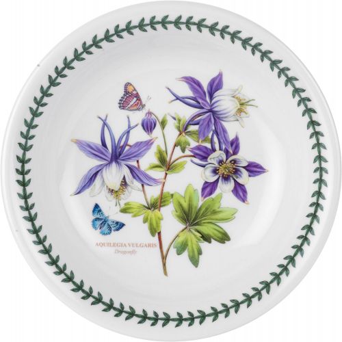  Portmeirion Exotic Botanic Garden Pasta Bowl, Set with 6 Assorted Motifs