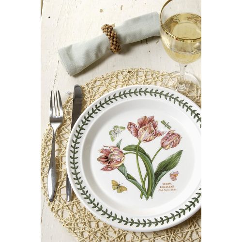  Portmeirion Botanic Garden Dinner Plates, Set of 6 Assorted Motifs