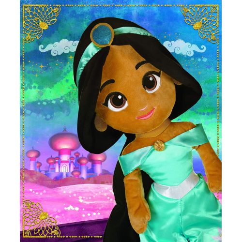  Posh Paws Disney Princess Jasmin Soft Doll in Gift Box - 25cm
