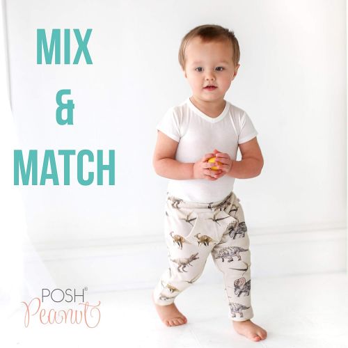  Posh Peanut Baby Pajamas Set - Toddler Sleepers Little Girl Clothes - Kids Two Piece PJ - Soft Viscose Bamboo