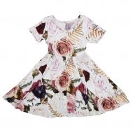 Posh Peanut Little Girls Dresses - Baby Clothes from Soft Viscose from Bamboo - Perfect Kids Summer Dress