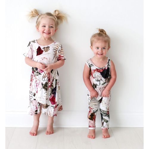 Posh Peanut Little Girls Dresses - Baby Clothes from Soft Viscose from Bamboo - Perfect Kids Summer Dress