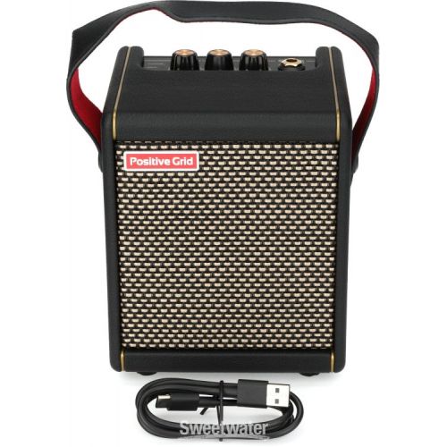  Positive Grid Spark Mini Portable Combo Amp with Wireless System - Black