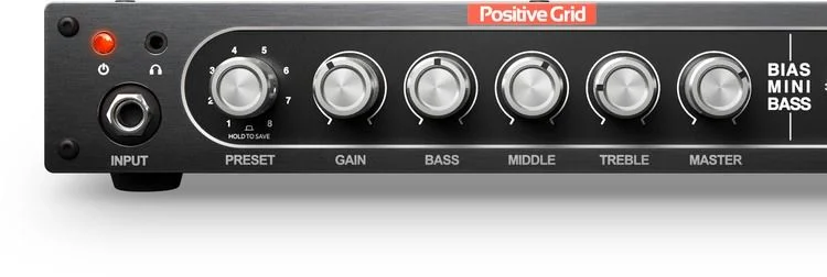  Positive Grid Bias Mini 300-watt Bass Head