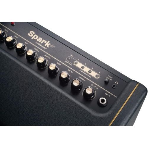  Positive Grid Spark Guitar Amplifier, Electric, Bass and Acoustic Guitar Combo Amp (Spark)