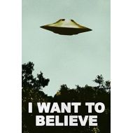 [아마존핫딜][아마존 핫딜] Poster Foundry I Want to Believe UFO Artwork Alien TV Retro 90s Poster Wall Decor Movie Area 51 The Truth is Out There Merchandise Kitchen Decor for All Seasons Cool Huge Large Giant Poster Art 3