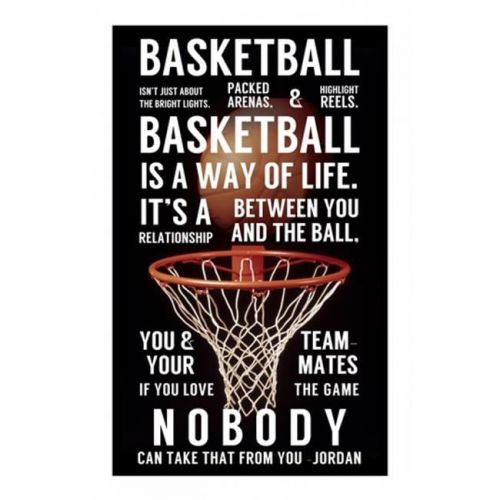  Posterazzi Basketball is a Way of Life Poster Print (18 x 24)