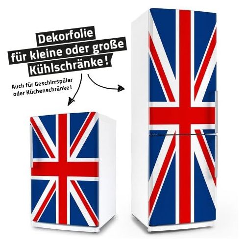  Posterdeluxe 12710[C] Kuehlschrank- / Spuelmaschinen-Aufkleber Union Jack“