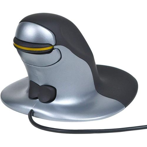  [아마존베스트]Posturite Penguin Ambidextrous Vertical Mouse Wired Medium