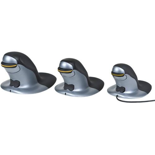  [아마존베스트]Posturite Penguin Ambidextrous Vertical Mouse Wired Medium