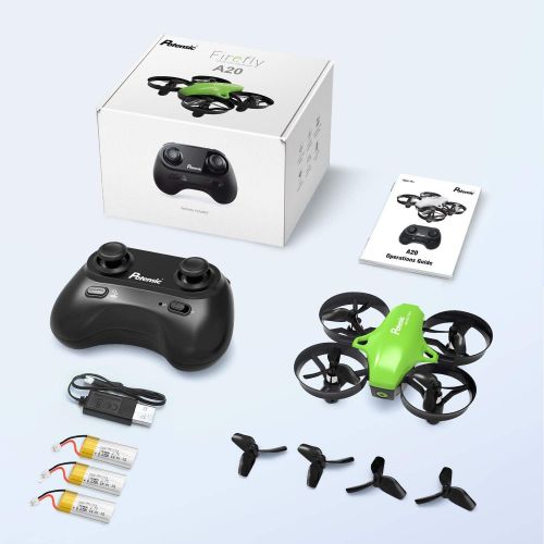  Potensic Upgraded A20 Mini Drone Easy to Fly Even to Kids and Beginners, RC Helicopter Quadcopter with Auto Hovering, Headless Mode, 3 Batteries and Remote Control, Gift Choice for