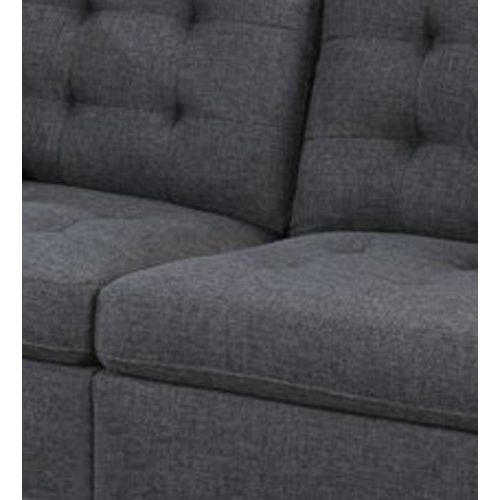  Poundex PDEX-F6901 Sectional Set Blue Grey