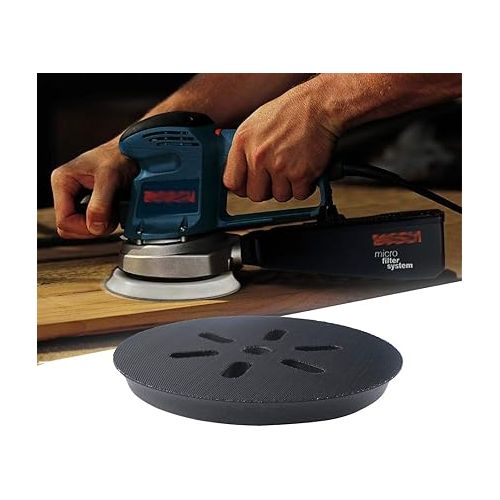  3727devs Replacement Pad for Compatible with Bosch Sander 3727DVS 3727DEVS 1250DEVS ROS65VC,6 inch Hook and Loop Sanding Backing Pad Pack of 2