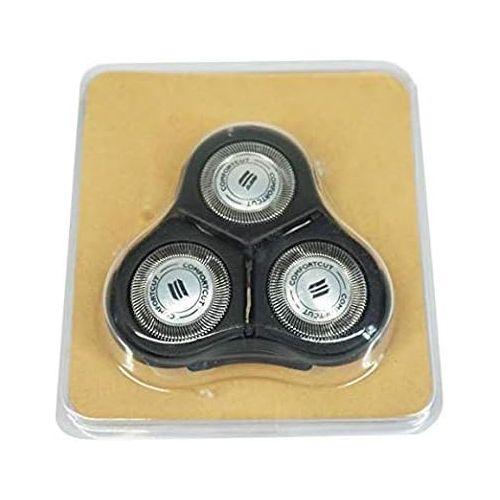  Poweka RQ11 Replacement Heads for Philips Norelco RQ1150 RQ1160 RQ1180 RQ1175 RQ1195 Replacement Part 3D Shaving Heads