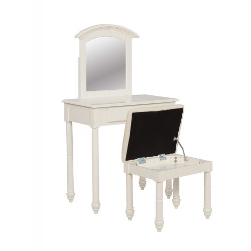  Powell Furniture 15A7048 Whitehurst Vanity White