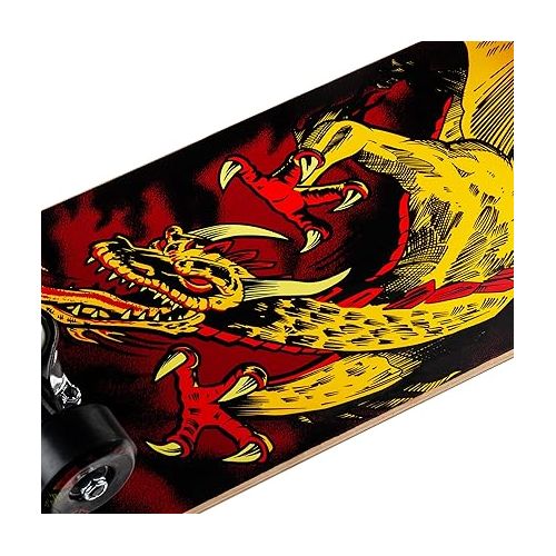  Powell Golden Dragon Complete Skateboard - Flying Dragon 2 (7.625