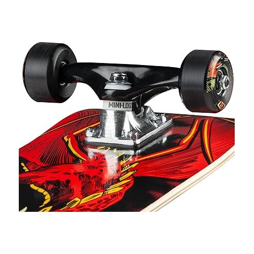  Powell Golden Dragon Complete Skateboard - Flying Dragon (7.625