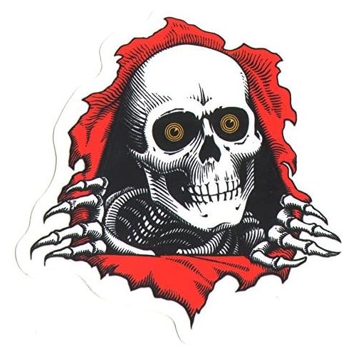  Powell-Peralta Ripper Skateboard Sticker - 7.5cm wide approx. old school skate