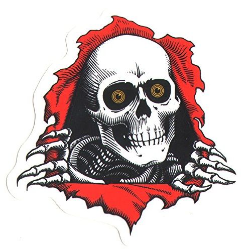  Powell-Peralta Ripper Skateboard Sticker - 7.5cm wide approx. old school skate