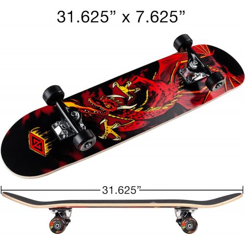  Powell-Peralta Powell Golden Dragon Flying Dragon Complete Skateboard