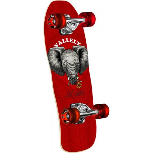  Powell Peralta Skateboard Mike Vallely Baby Elephant Cruiser Red 8.0 x 26