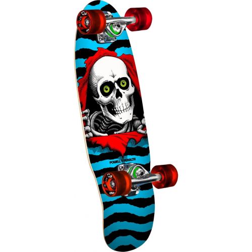  Powell Peralta Skateboard Micro Mini Ripper Cruiser Blue 7.5 x 24