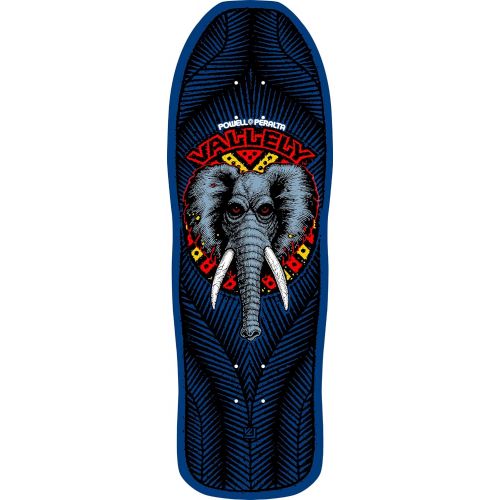  Powell Peralta Skateboard Deck Vallely Elephant Navy Old School Reissue (9.85 x 30)
