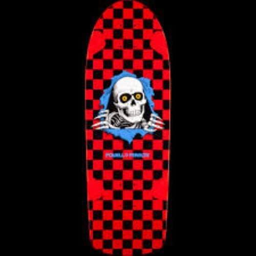  Powell Peralta Skateboard Deck Pro Flight Ripper Red 9.7 x 31.32