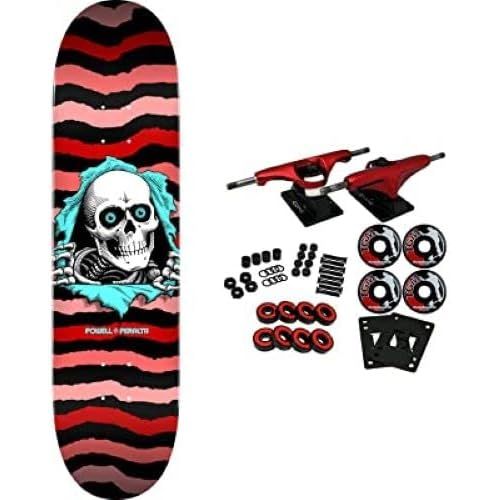  Powell Peralta Skateboard Deck Pro Flight Ripper Red 9.7 x 31.32