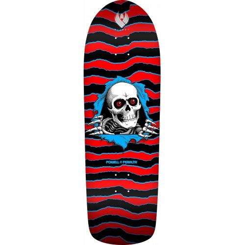  Powell Peralta Skateboard Deck Pro Flight Ripper Red 9.7 x 31.32