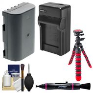 Power 2000 Essentials Bundle for Panasonic LUMIX DC-G9, DC-GH5, DC-GH5s, DMC-GH4 Digital Cameras with DMW-BLF19E Battery & Charger + Tripod Kit