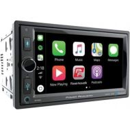 POWER ACOUSTIK CP-650 Double DIN Bluetooth In-Dash Digital Media Car Stereo Receiver with Touchscreen, Apple CarPlay, 6.5
