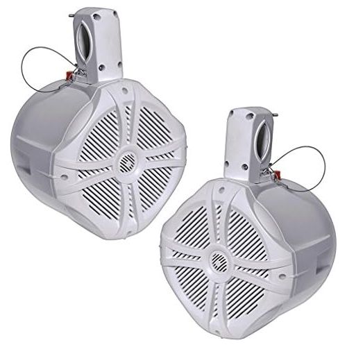  Power Acoustik Marine-Grade Wake Tower Speaker System - Set of 2