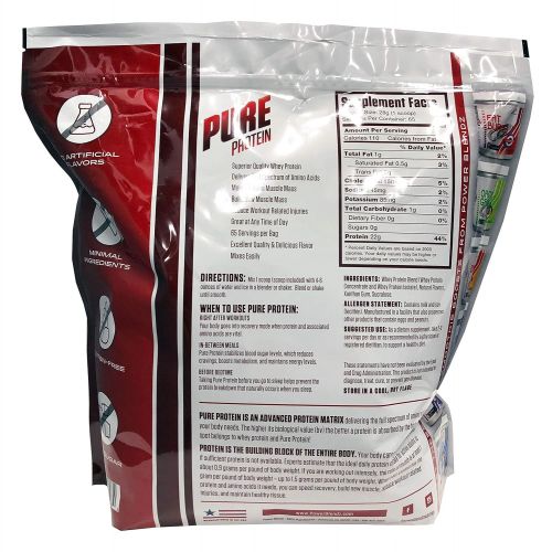  Smoothie Powder Pure Protein Vanilla, Pure Whey Protein Concentrate and Isolate Blend, Vanilla Flavor by Power Blendz