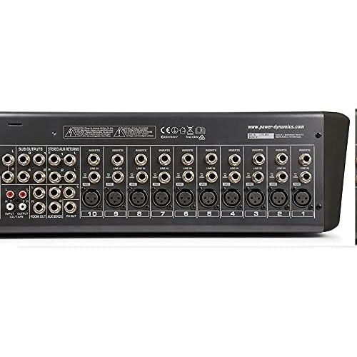  [아마존베스트]Power Dynamics PDM S200420Channel Mixer DSP/MP3, USB port, BT Receiver