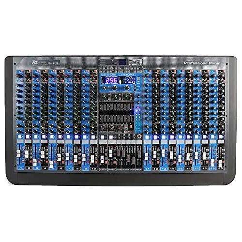  [아마존베스트]Power Dynamics PDM S200420Channel Mixer DSP/MP3, USB port, BT Receiver