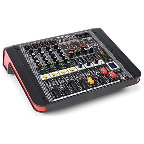  [아마존베스트]Power Dynamics PDM M404A 4Microphone Inputs 24-bit Multi-FX Processor USB Player