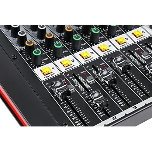  [아마존베스트]Power Dynamics PDM M404A 4Microphone Inputs 24-bit Multi-FX Processor USB Player