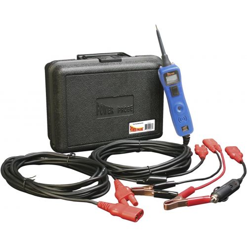  [아마존베스트]Power Probe III w/Case & Acc - Blue (PP319FTCBLU) [Car Automotive Diagnostic Test Tool, Digital Volt Meter, AC/DC Current Resistance, Circuit Tester]