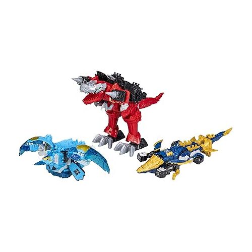  Power Rangers Dino Fury Primal Mega Pack for Kids Ages 4 and Up (Amazon Exclusive)