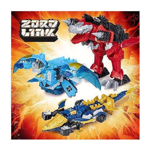  Power Rangers Dino Fury Primal Mega Pack for Kids Ages 4 and Up (Amazon Exclusive)