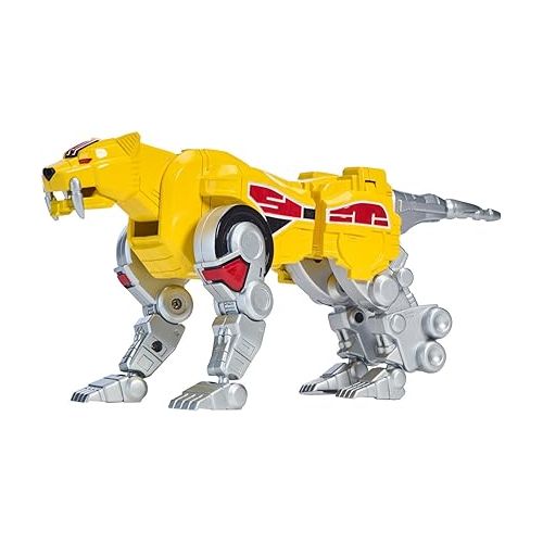  Power Rangers Mighty Morphin Sabertooth Tiger Zord Action Figure, Sabretooth Tiger Zord