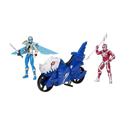  Power Rangers Hasbro Dino Fury Face-Off Pack: Blue Ranger + Cycle & Lord Zedd