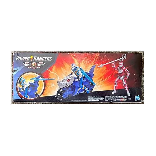  Power Rangers Hasbro Dino Fury Face-Off Pack: Blue Ranger + Cycle & Lord Zedd